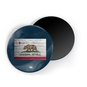 Brick California Republic Bear Flag Magnet