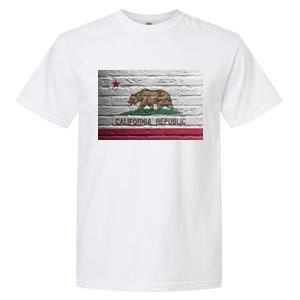 Brick California Republic Bear Flag Garment-Dyed Heavyweight T-Shirt