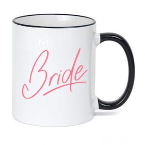 Bride Crown 11oz Black Color Changing Mug