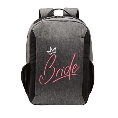 Bride Crown Vector Backpack