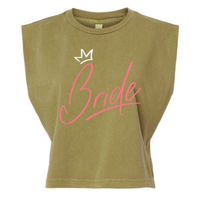 Bride Crown Garment-Dyed Women's Muscle Tee