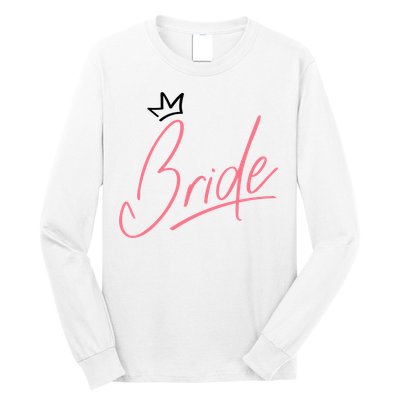 Bride Crown Long Sleeve Shirt