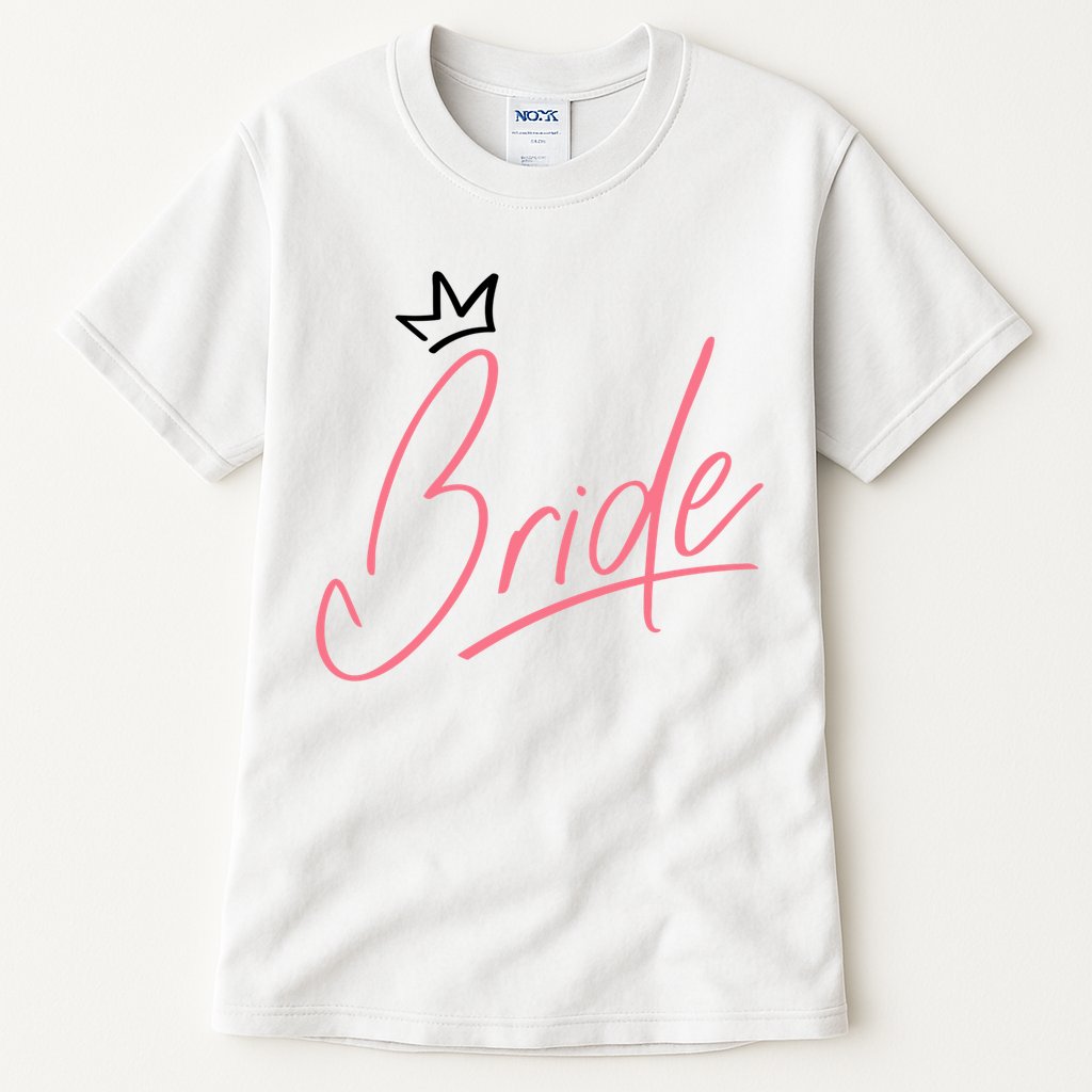 Bride Crown Tall T-Shirt