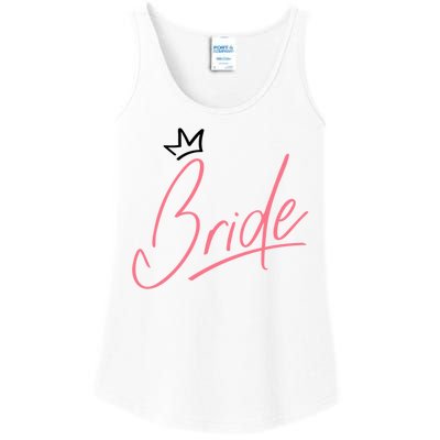 Bride Crown Ladies Essential Tank