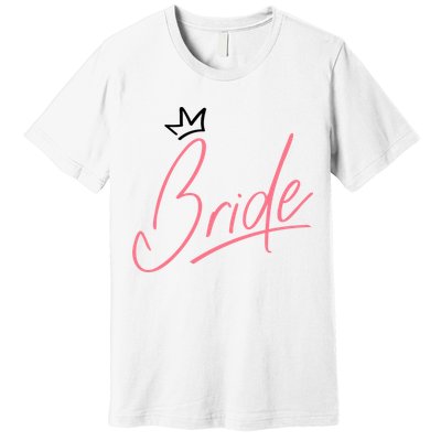 Bride Crown Premium T-Shirt