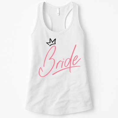 Bride Crown Womens Tank Top