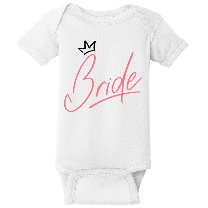 Bride Crown Baby Bodysuit
