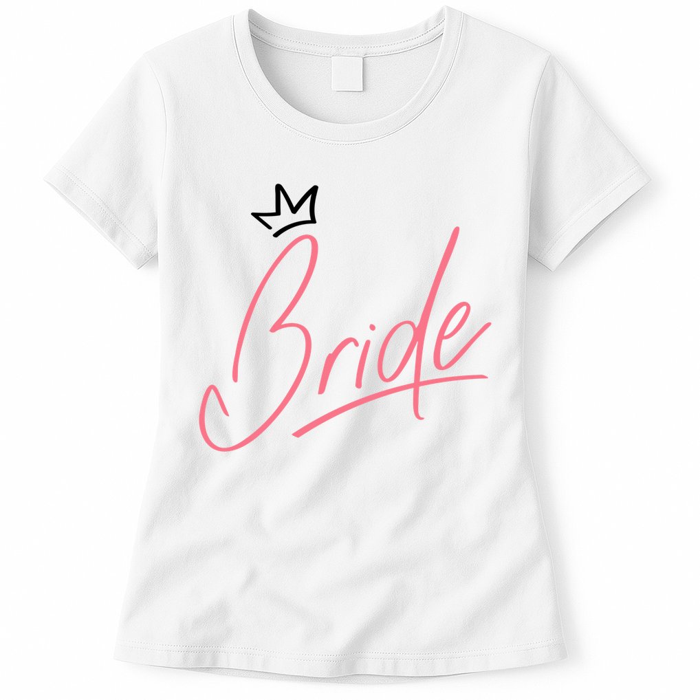 Bride Crown Womens T-Shirt
