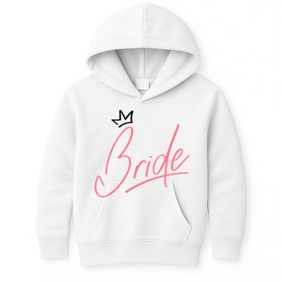 Bride Crown Kids Hoodie