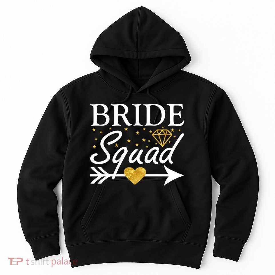 Bride Squad Arrow Hoodie