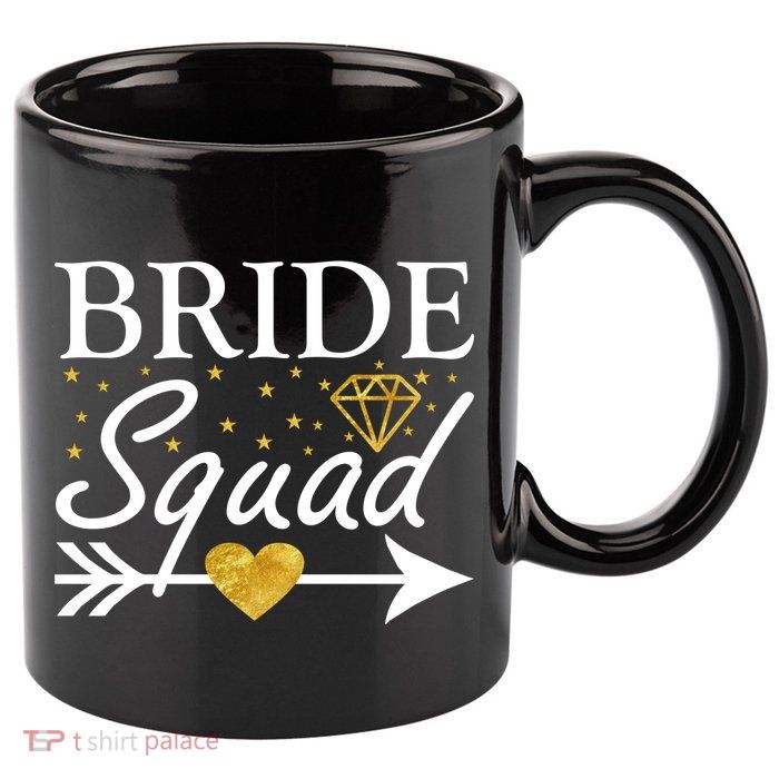 Bride Squad Arrow 11oz C Handle Ceramic Mug