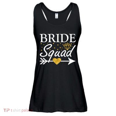 Bride Squad Arrow Ladies Essential Flowy Tank