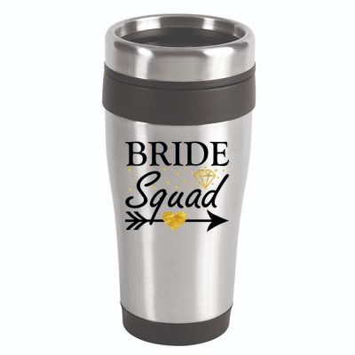 Bride Squad Arrow 16oz Travel Tumbler