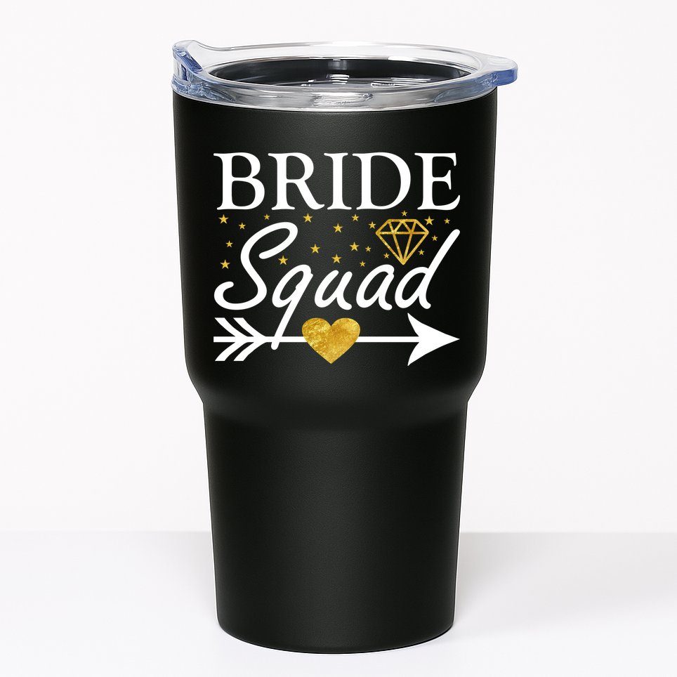 Bride Squad Arrow Tumbler