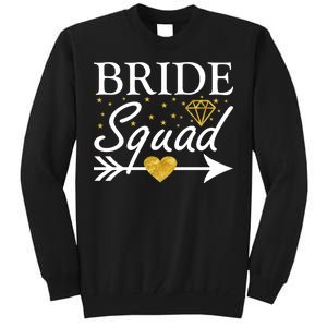 Bride Squad Arrow Tall Sweatshirt