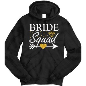 Bride Squad Arrow Tie Dye Hoodie