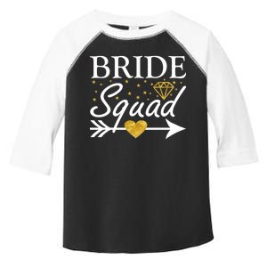 Bride Squad Arrow Toddler Fine Jersey T-Shirt