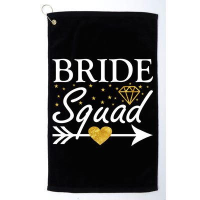 Bride Squad Arrow Golf Towel