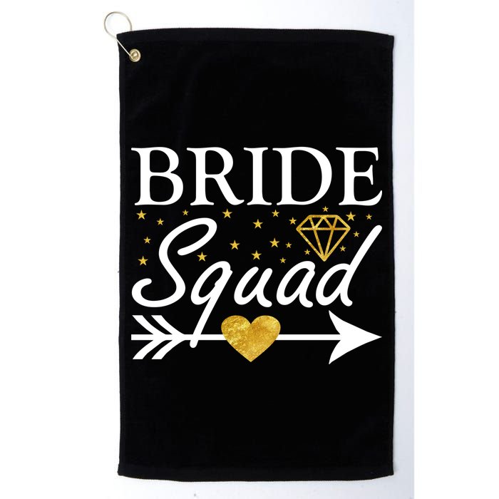 Bride Squad Arrow Golf Towel