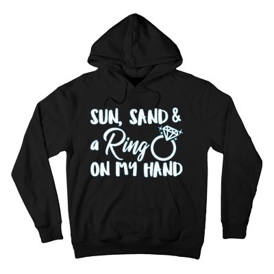 Bride Sun Sand & A Ring On My Hand Hoodie