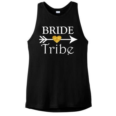 Bride Tribe Arrow Ladies PosiCharge Tri-Blend Wicking Tank