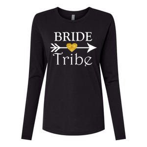 Bride Tribe Arrow Womens Cotton Relaxed Long Sleeve T-Shirt