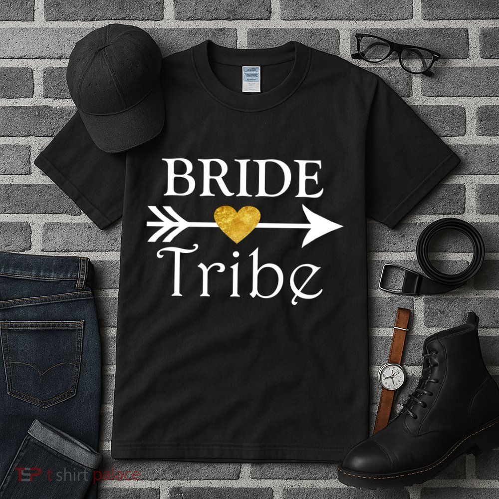 Bride Tribe Arrow Tall T-Shirt