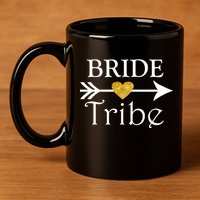 Bride Tribe Arrow 11oz C Handle Ceramic Mug