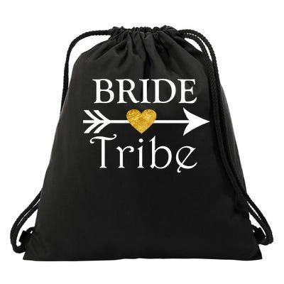 Bride Tribe Arrow Drawstring Bag