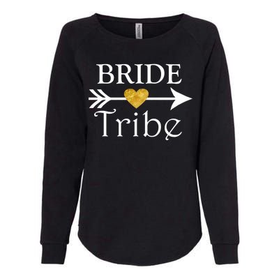 Bride Tribe Arrow Womens California Wash Sweatshirt