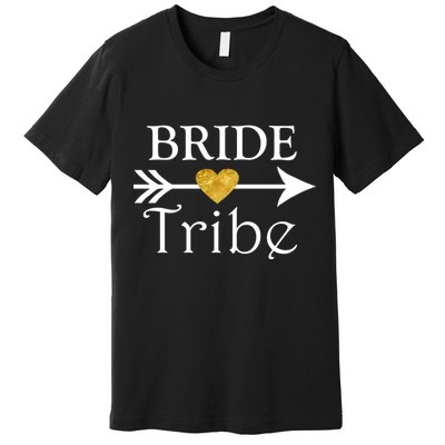 Bride Tribe Arrow Premium T-Shirt