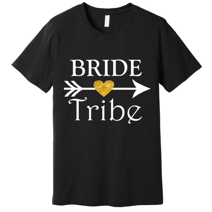 Bride Tribe Arrow Premium T-Shirt