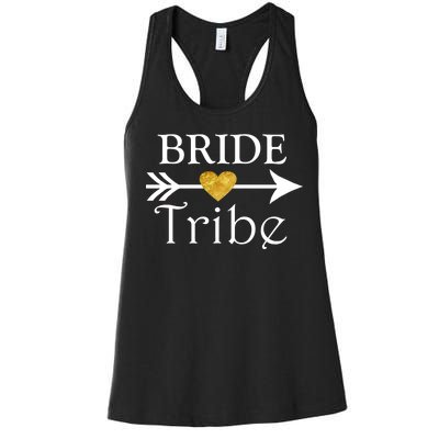 Bride Tribe Arrow Women's Racerback Tank