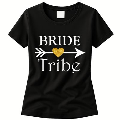 Bride Tribe Arrow Womens T-Shirt