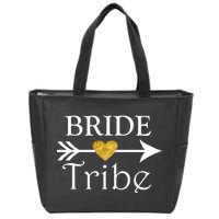 Bride Tribe Arrow Zip Tote Bag