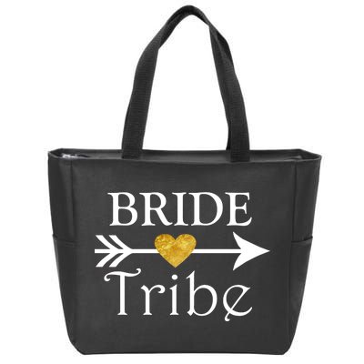 Bride Tribe Arrow Zip Tote Bag