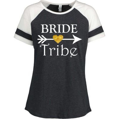 Bride Tribe Arrow Enza Ladies Jersey Colorblock Tee