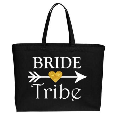 Bride Tribe Arrow Cotton Canvas Jumbo Tote