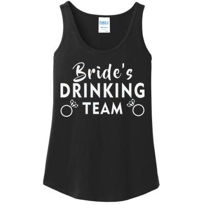 Bride's Drinking Team Ladies Essential Tank