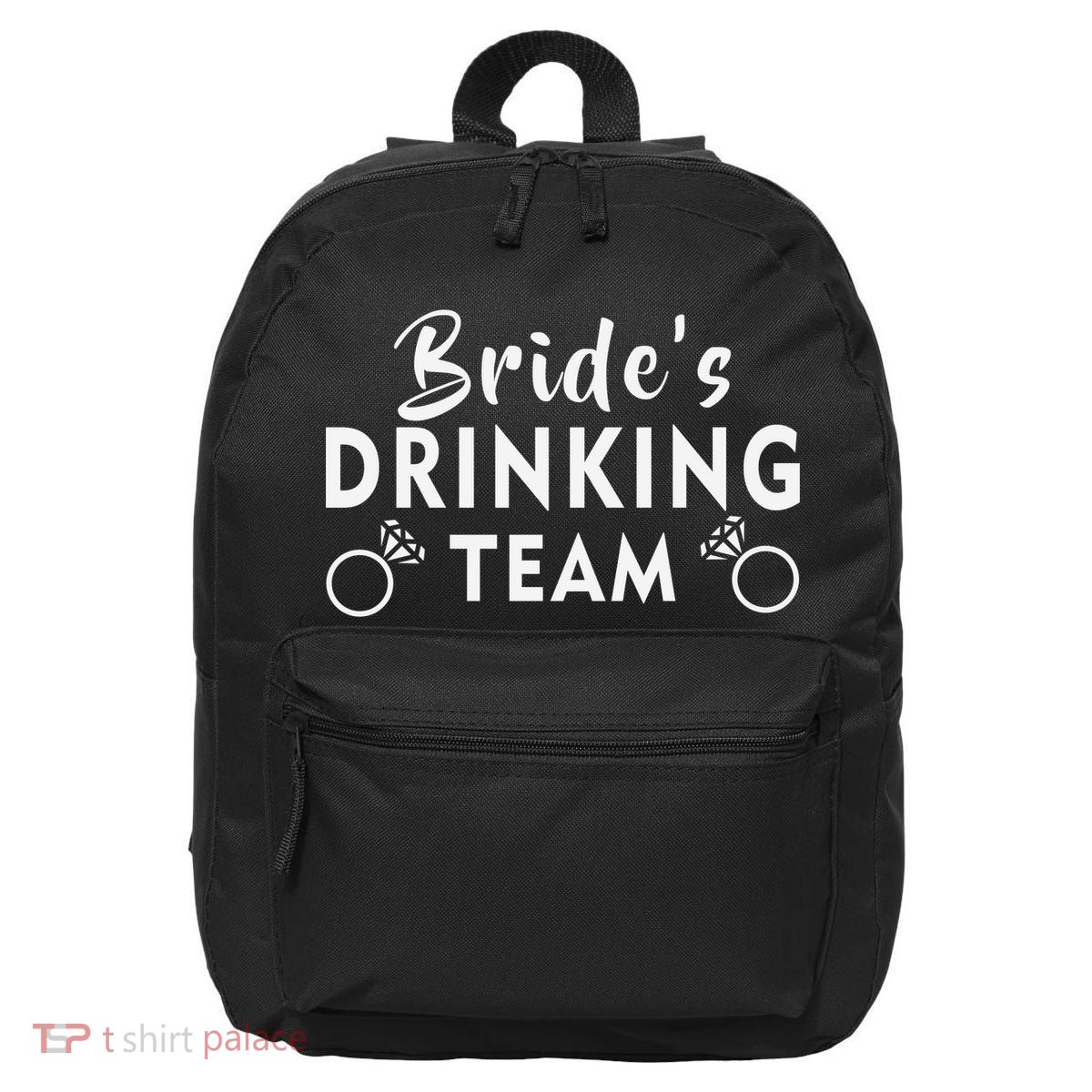 Bride's Drinking Team 16 in Basic Backpack