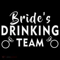 Bride's Drinking Team 16 in Basic Backpack