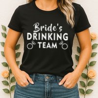 Bride's Drinking Team Womens T-Shirt
