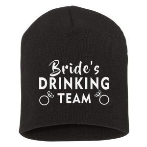 Bride's Drinking Team Short Acrylic Beanie