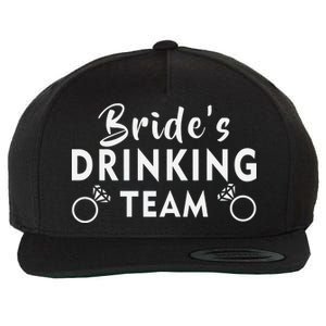 Bride's Drinking Team Wool Snapback Cap