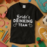 Bride's Drinking Team Kids T-Shirt