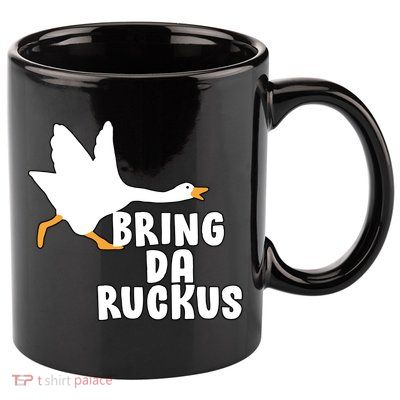 Bring Da Ruckus 11oz C Handle Ceramic Mug