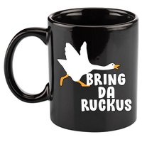 Bring Da Ruckus 11oz C Handle Ceramic Mug
