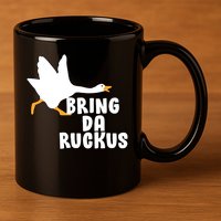 Bring Da Ruckus 11oz C Handle Ceramic Mug