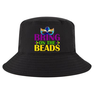 Bring On The Beads Mardi Gras Cool Comfort Performance Bucket Hat