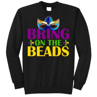 Bring On The Beads Mardi Gras Sweatshirt